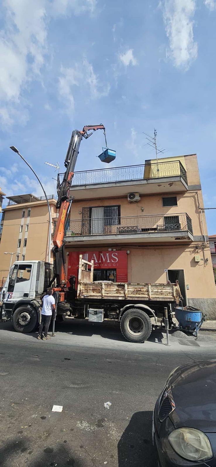 Lavoro di ristrutturazione